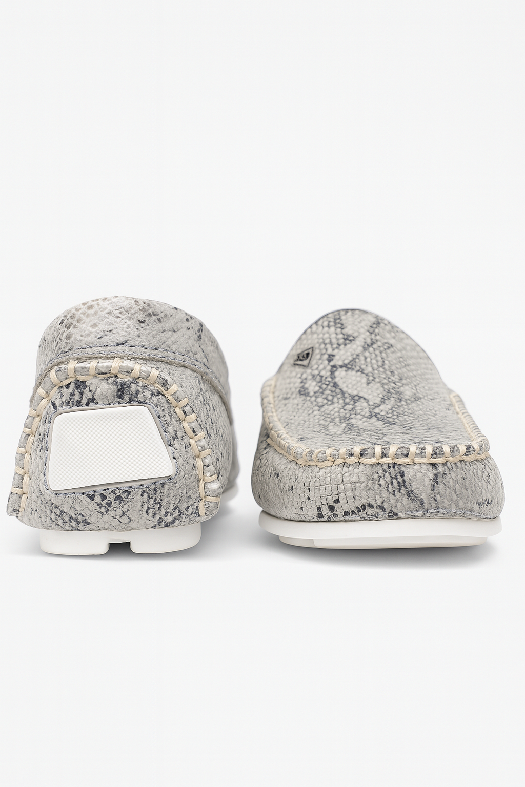 • Signature Snake Embossed Loafers