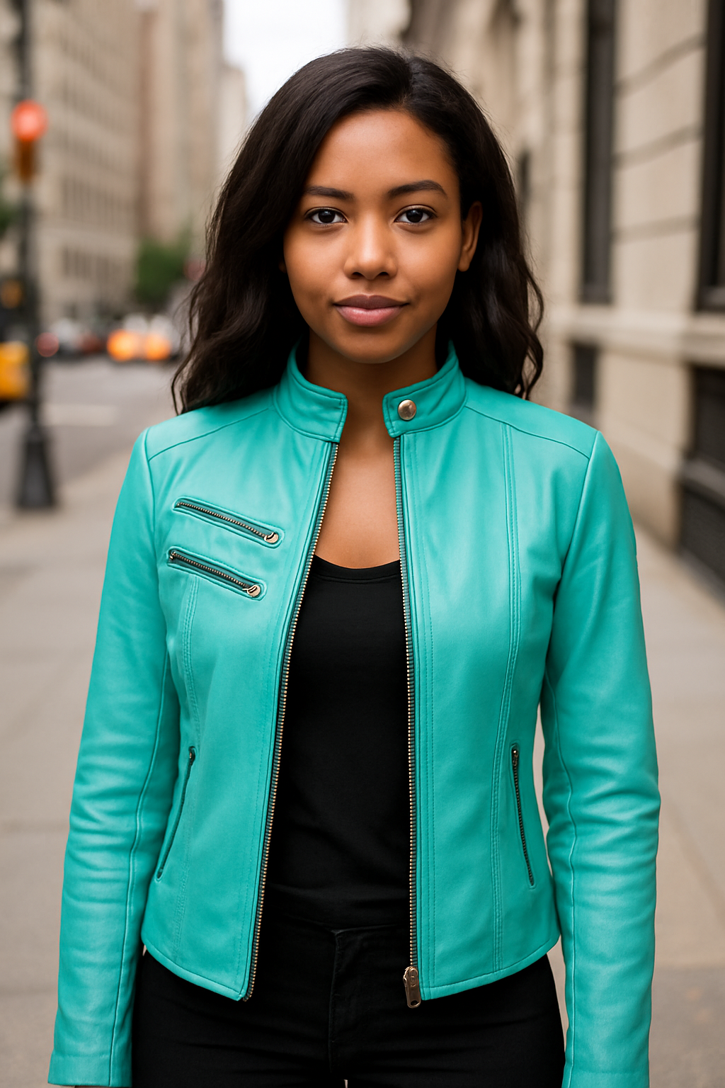 Timeless Confidence – Leather in the City