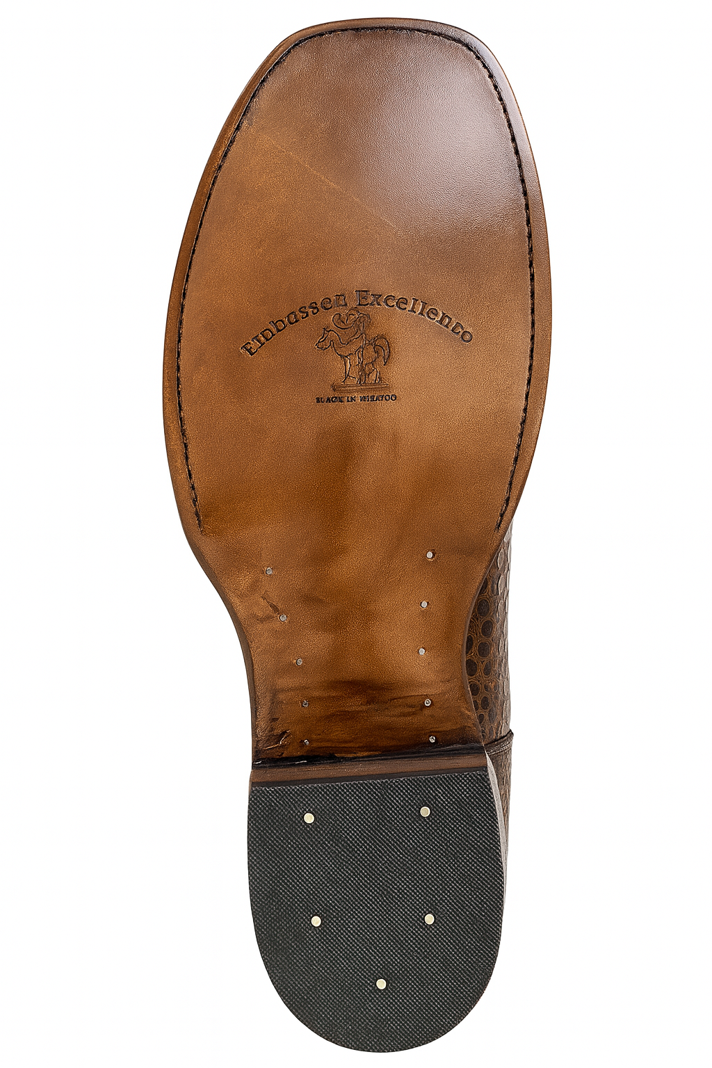 Premium Alligator Embossed Western Boots – Handcrafted Leather