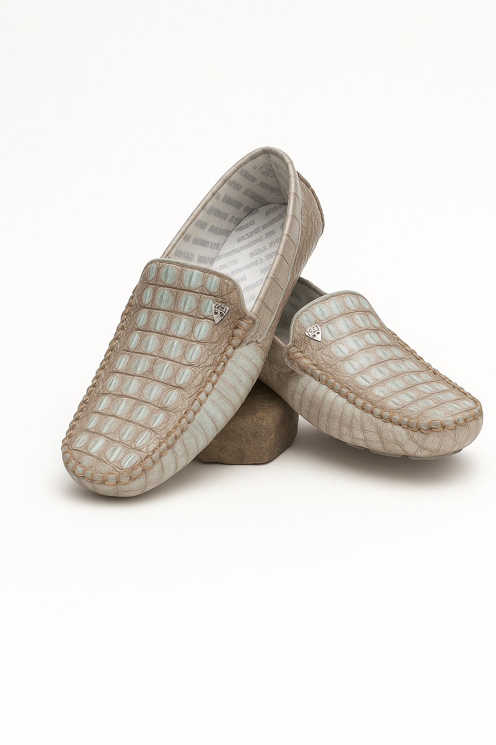 Authentic Crocodile Skin Loafers – Artisan