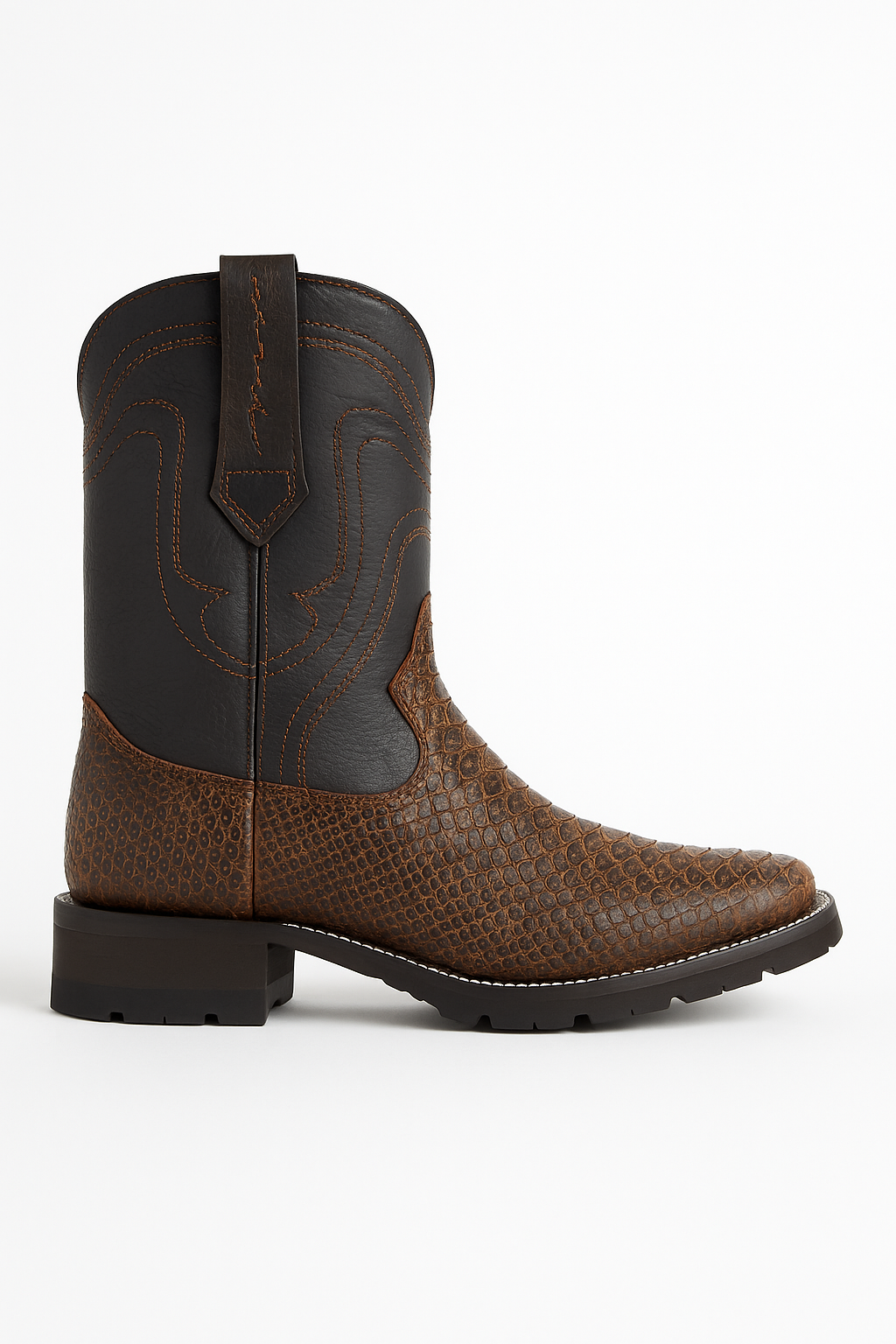 Genuine Python Exotic Leather Boots