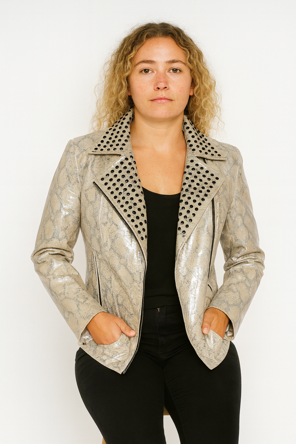 Silver Dust Serpent Jacket