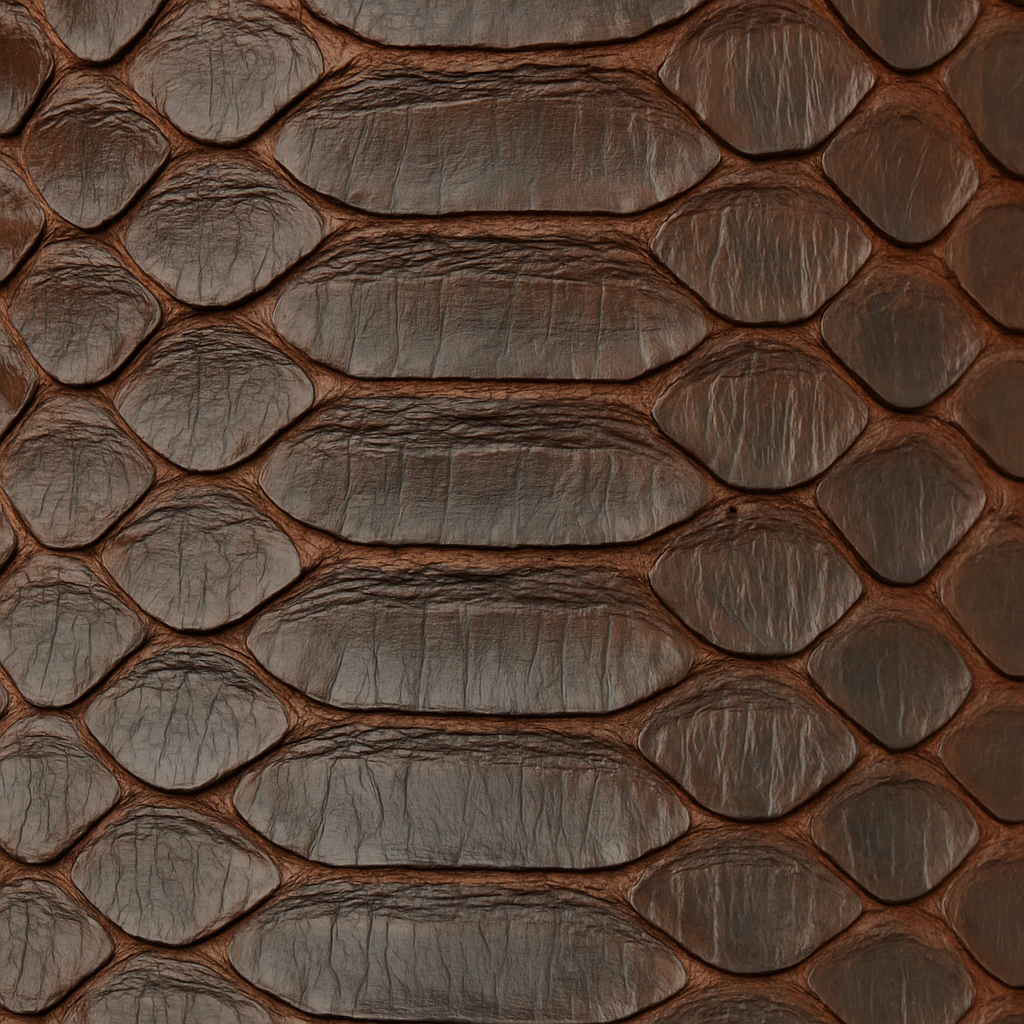 Genuine Reptile Leather Mid-Calf Boots