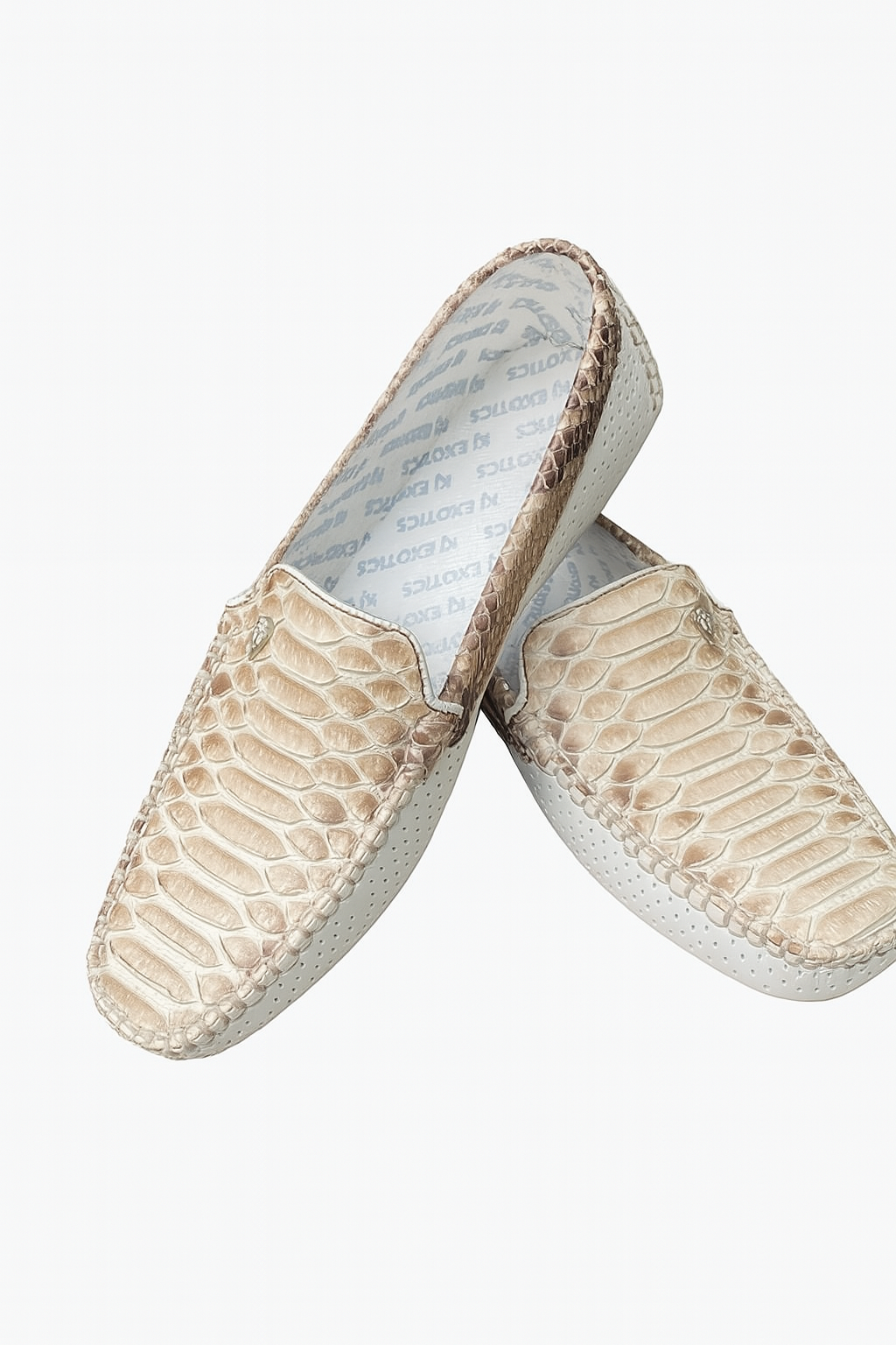 Genuine Python Dress Loafers