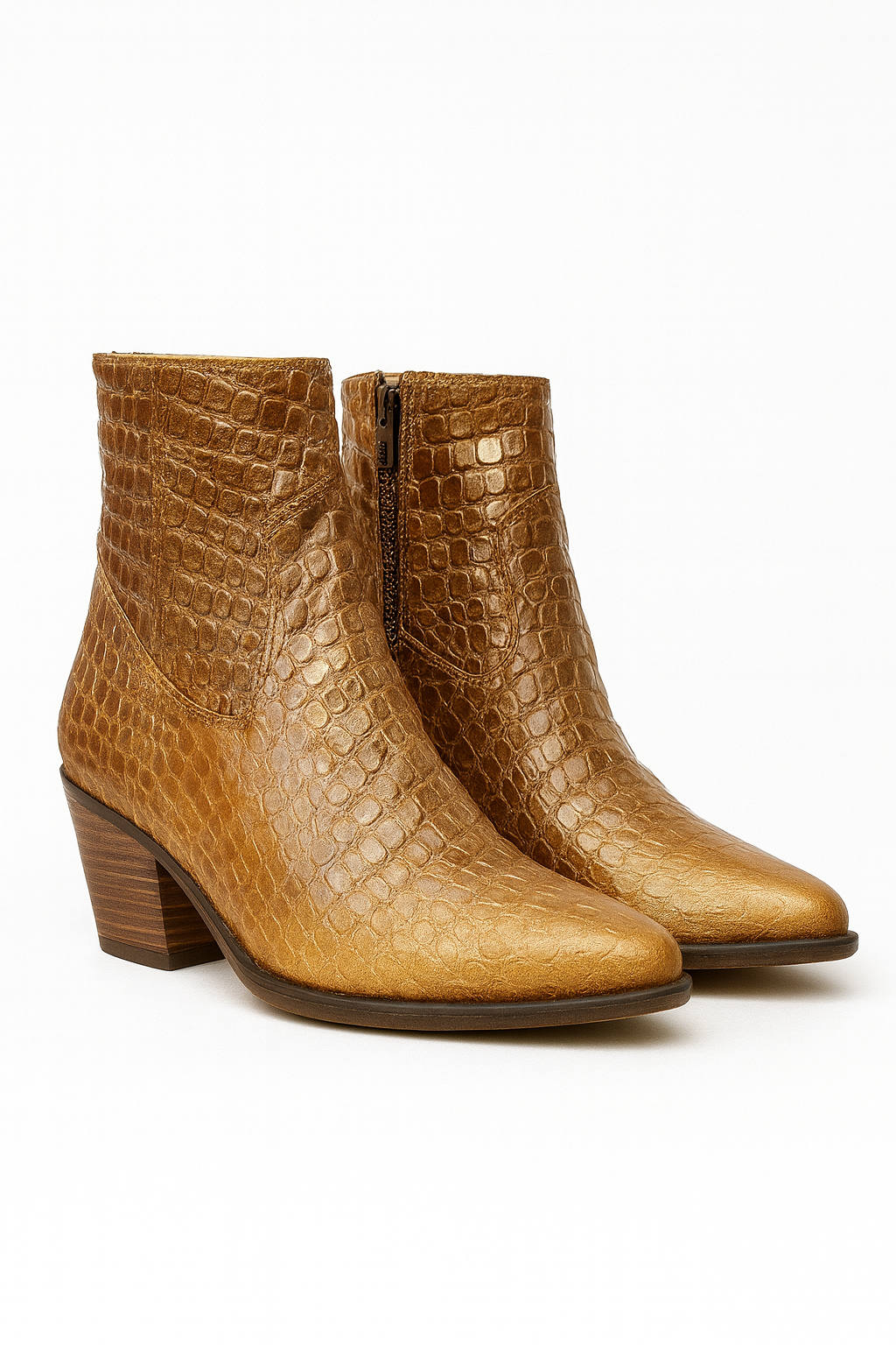 Exotic Animal Embossed 2 in-1 Statement Boots