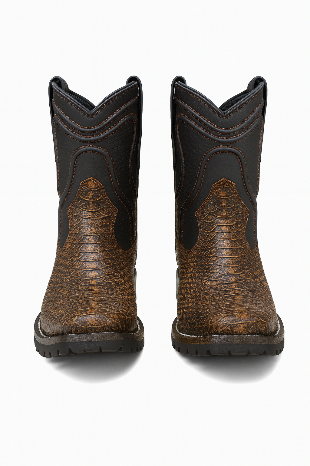 Genuine Python Exotic Leather Boots