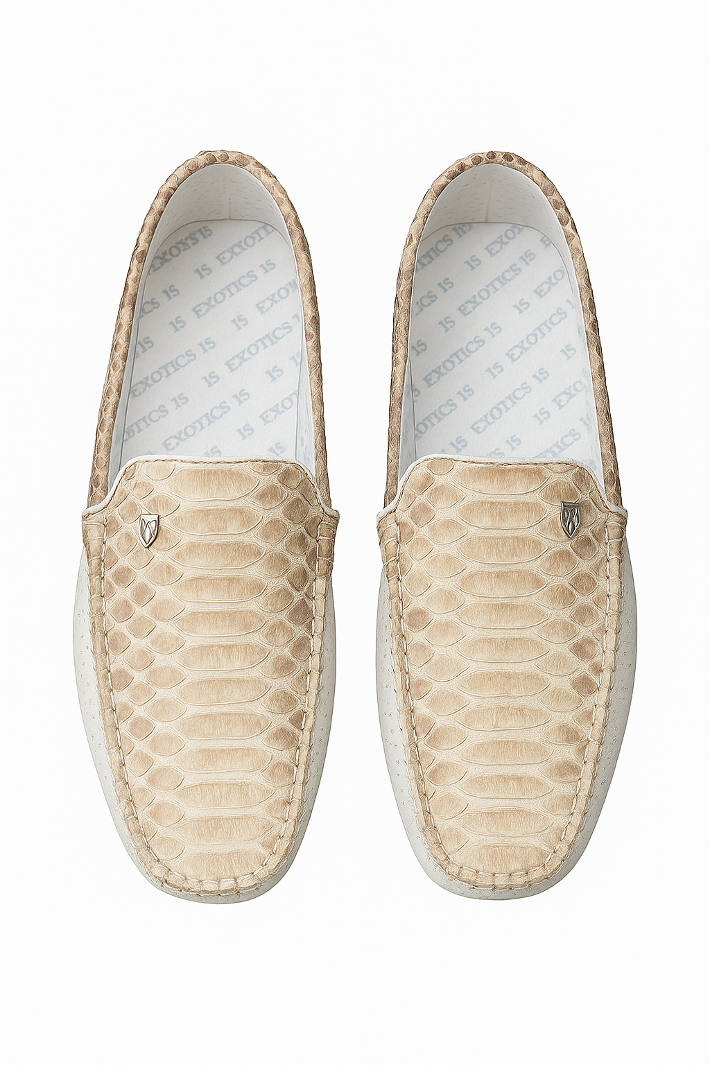 Genuine Python Dress Loafers