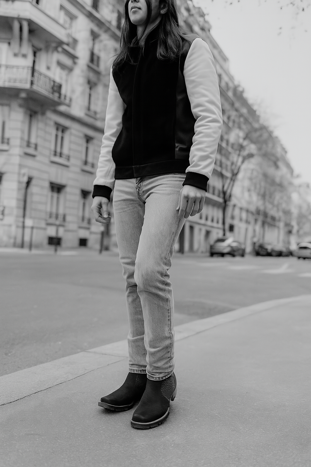 All-Black Exotic Leather Boots
