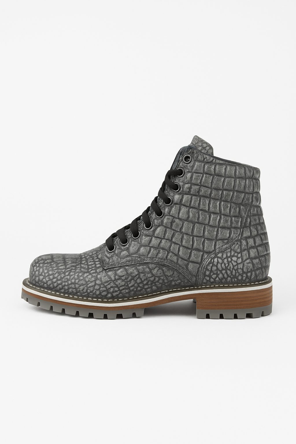 Embossed Croc Streetwear