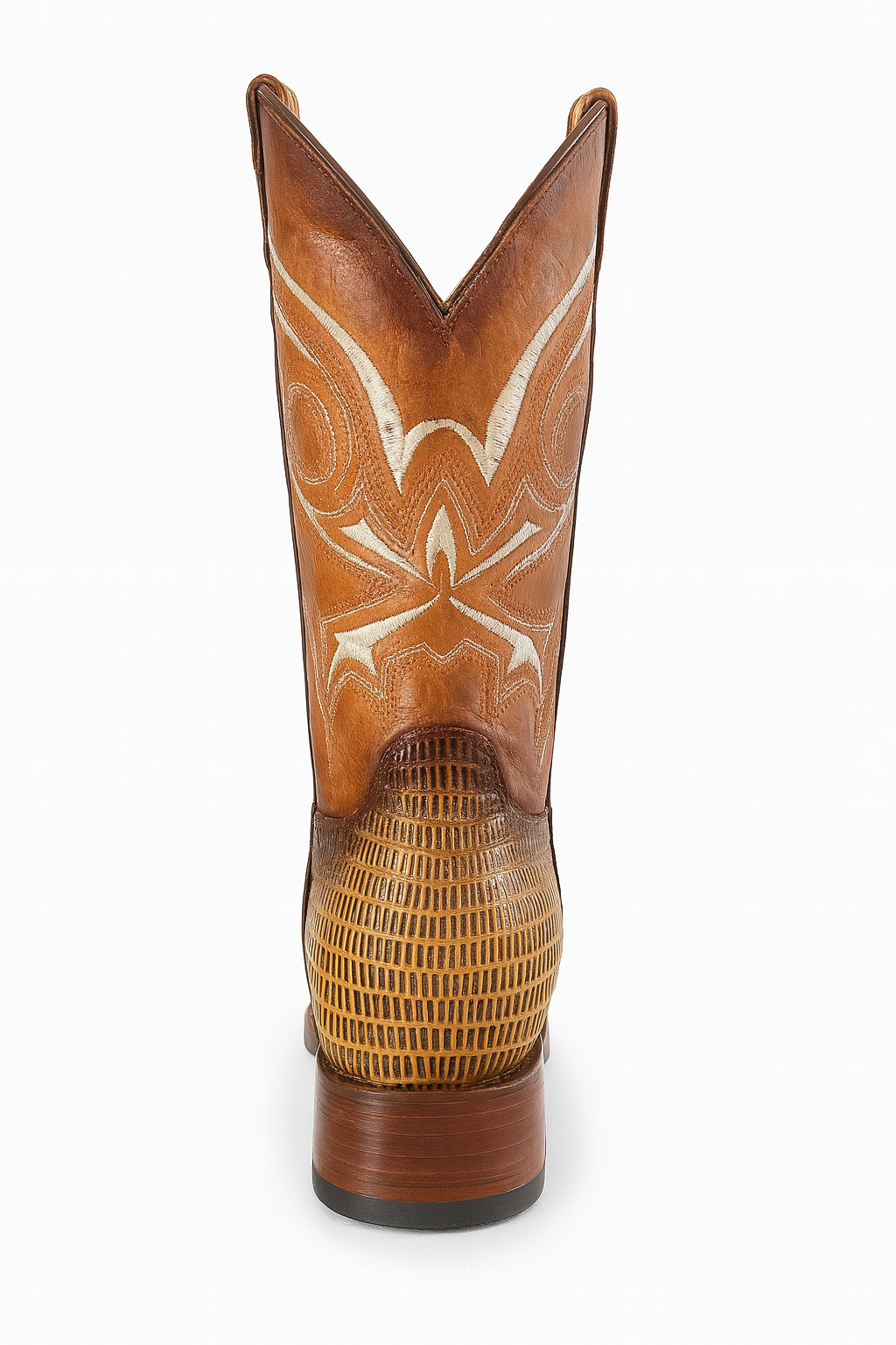 Lizard Embossed Handcrafted Cowboy Boots