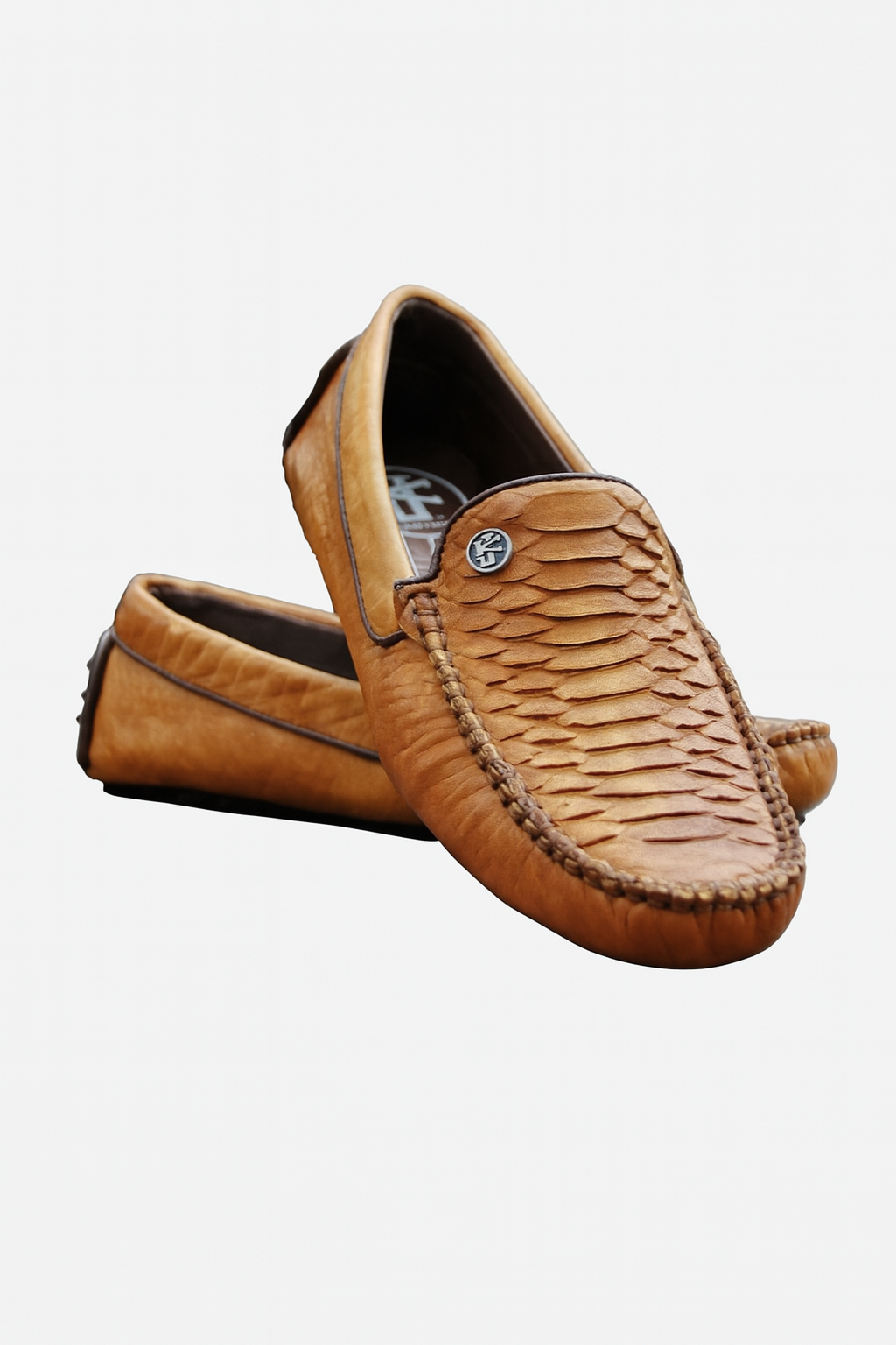Premium leather upper with p