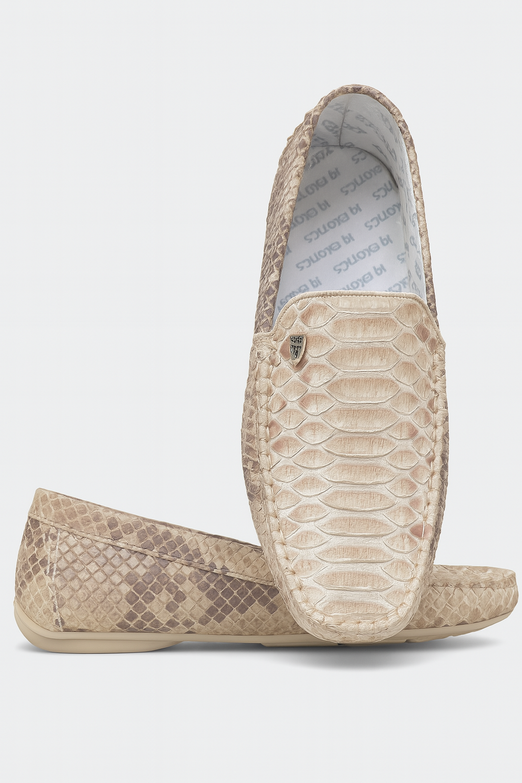 Exotic Genuine Python Loafers Artisan-Made Luxury Shoes