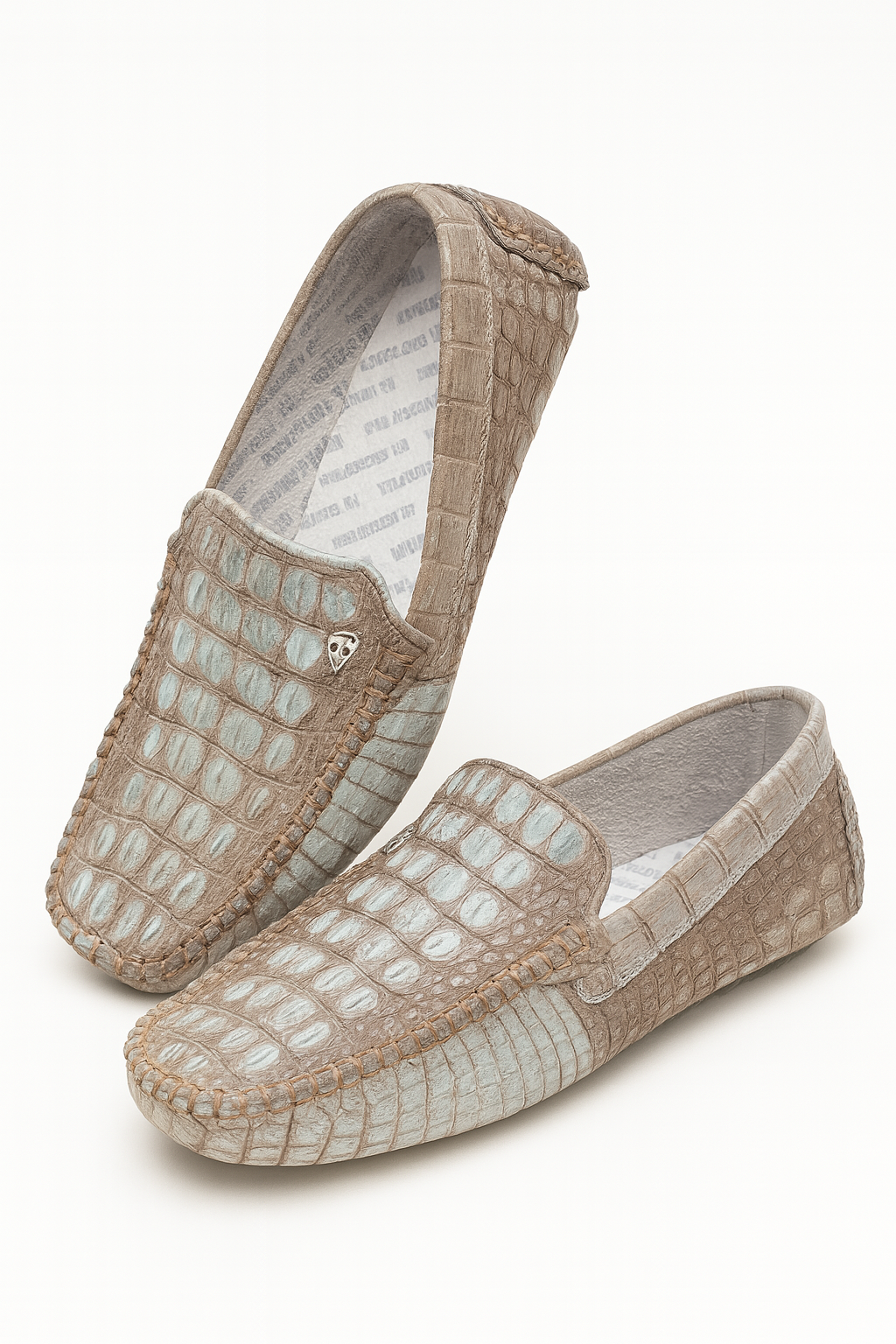 Authentic Crocodile Skin Loafers – Artisan