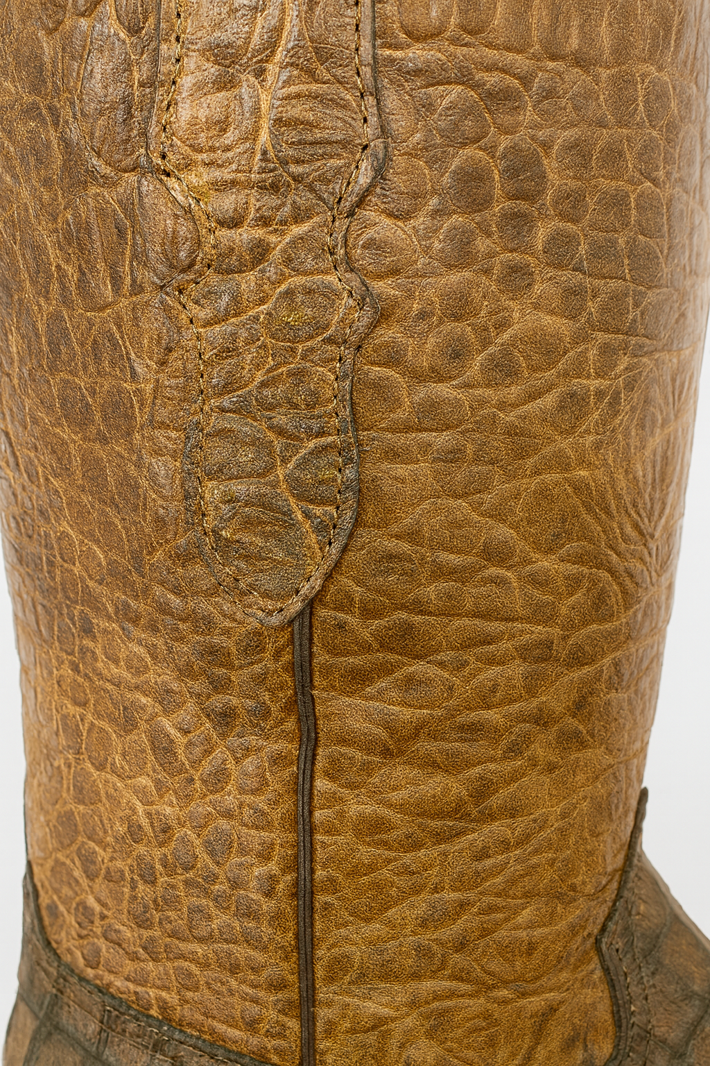 Premium Alligator Embossed Western Boots – Handcrafted Leather