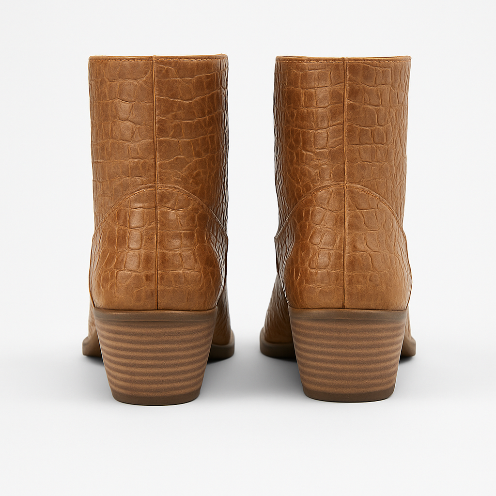 Exotic Animal Embossed 2 in-1 Statement Boots