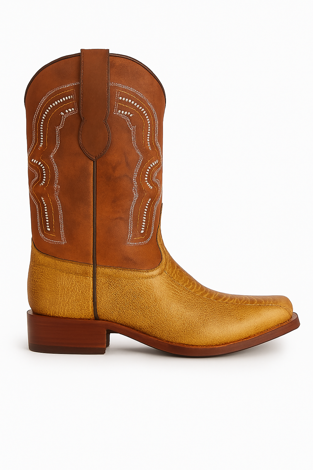 Exotic Western Cowboy Boots – Embossed Ostrich Leg
