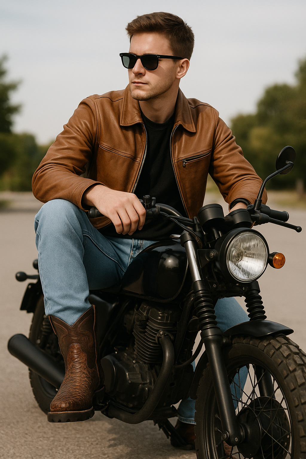 Genuine Python Exotic Leather Boots– Western Meets Motorcycle Style california