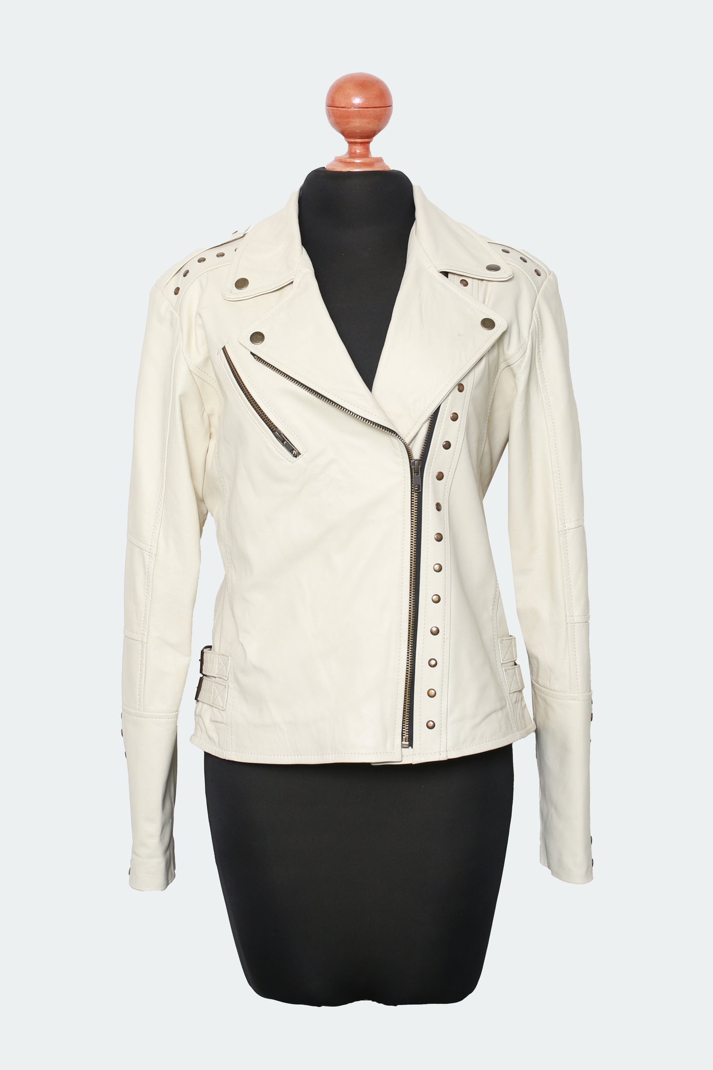 Off-White Biker Jacket – Stud Detail Edition