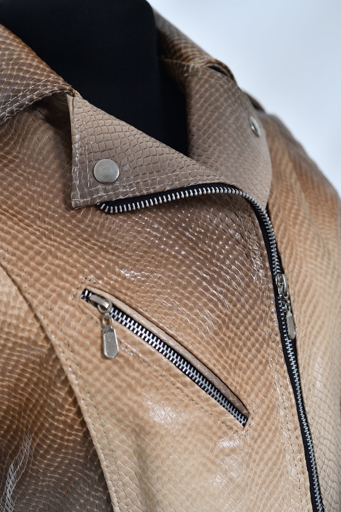 female Tan Ember Serpent Jacket dallas
