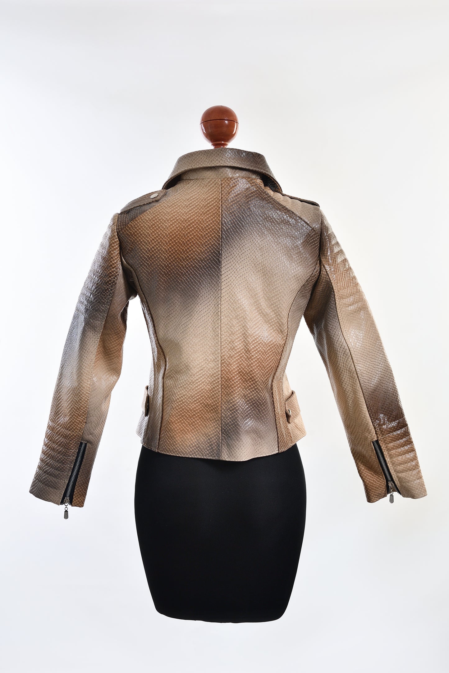 female Tan Ember Serpent Jacket san francisco