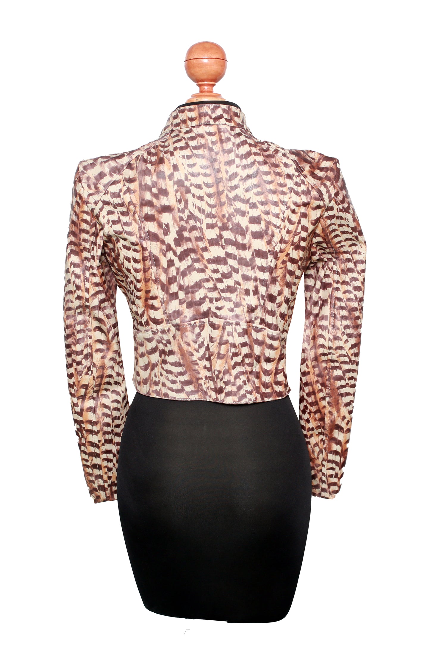 womens Barcelona Feather Print Jacket online