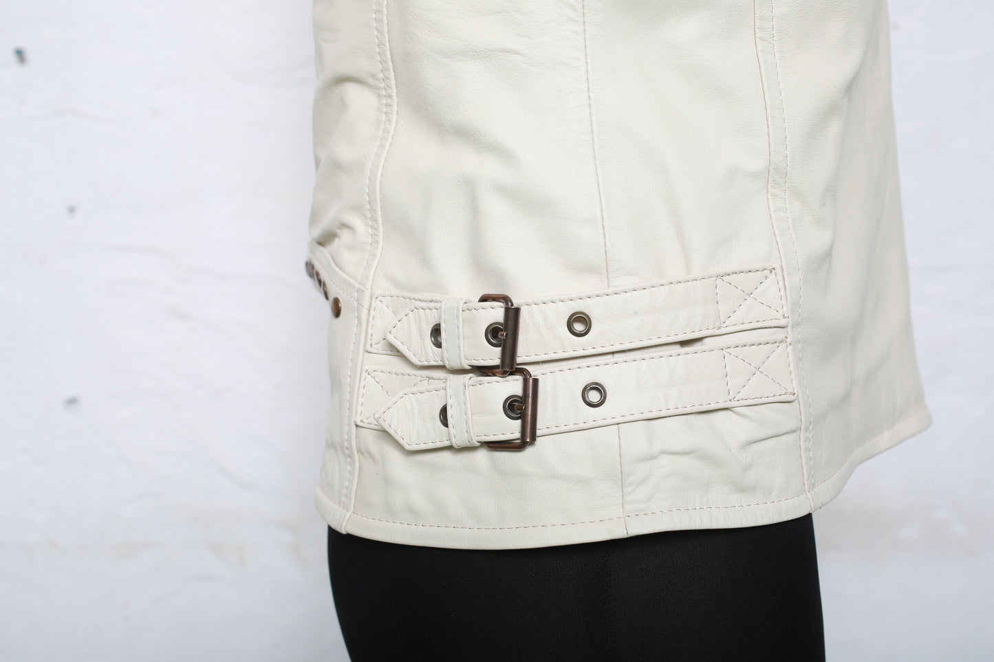 womens Off-White Biker Jacket san antonio