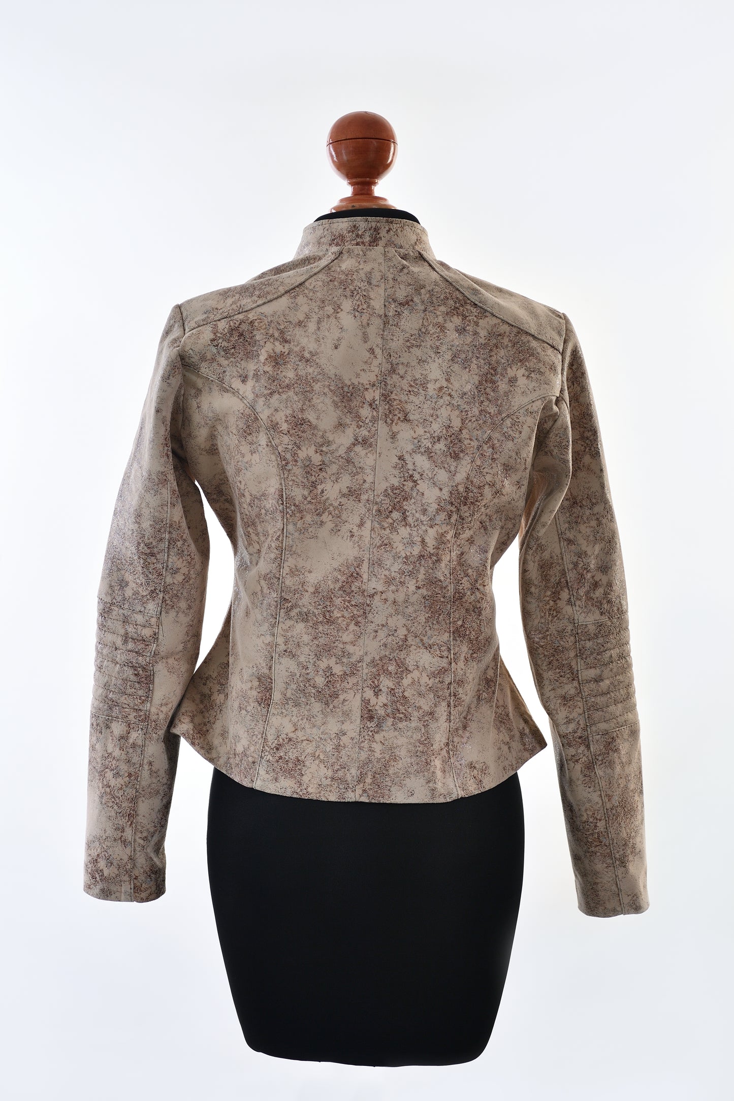 womens Powdered Blush Moto Jacket dallas