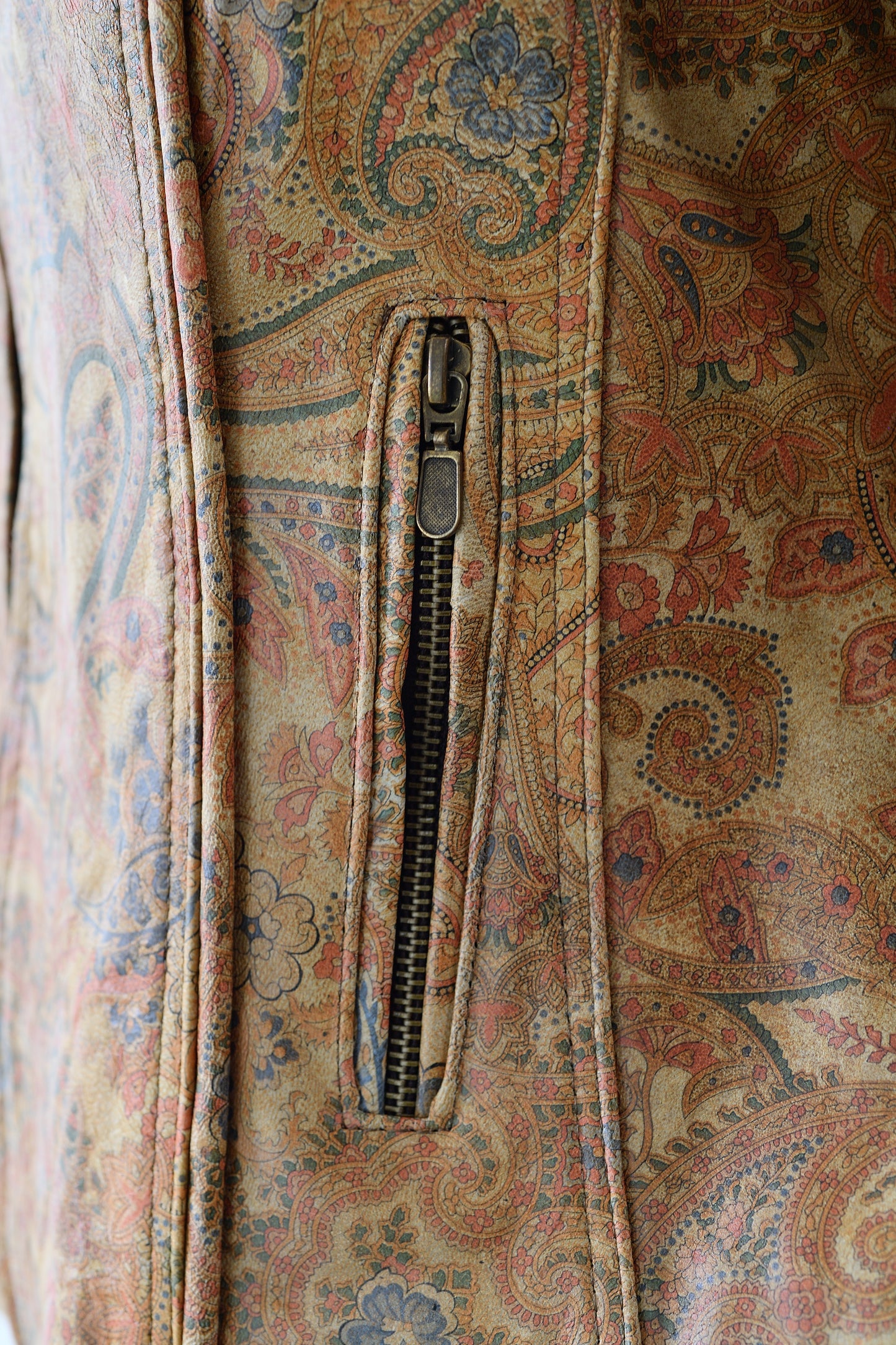 womens Rust Reverie – Hand-Finished Leather Jacket dallas
