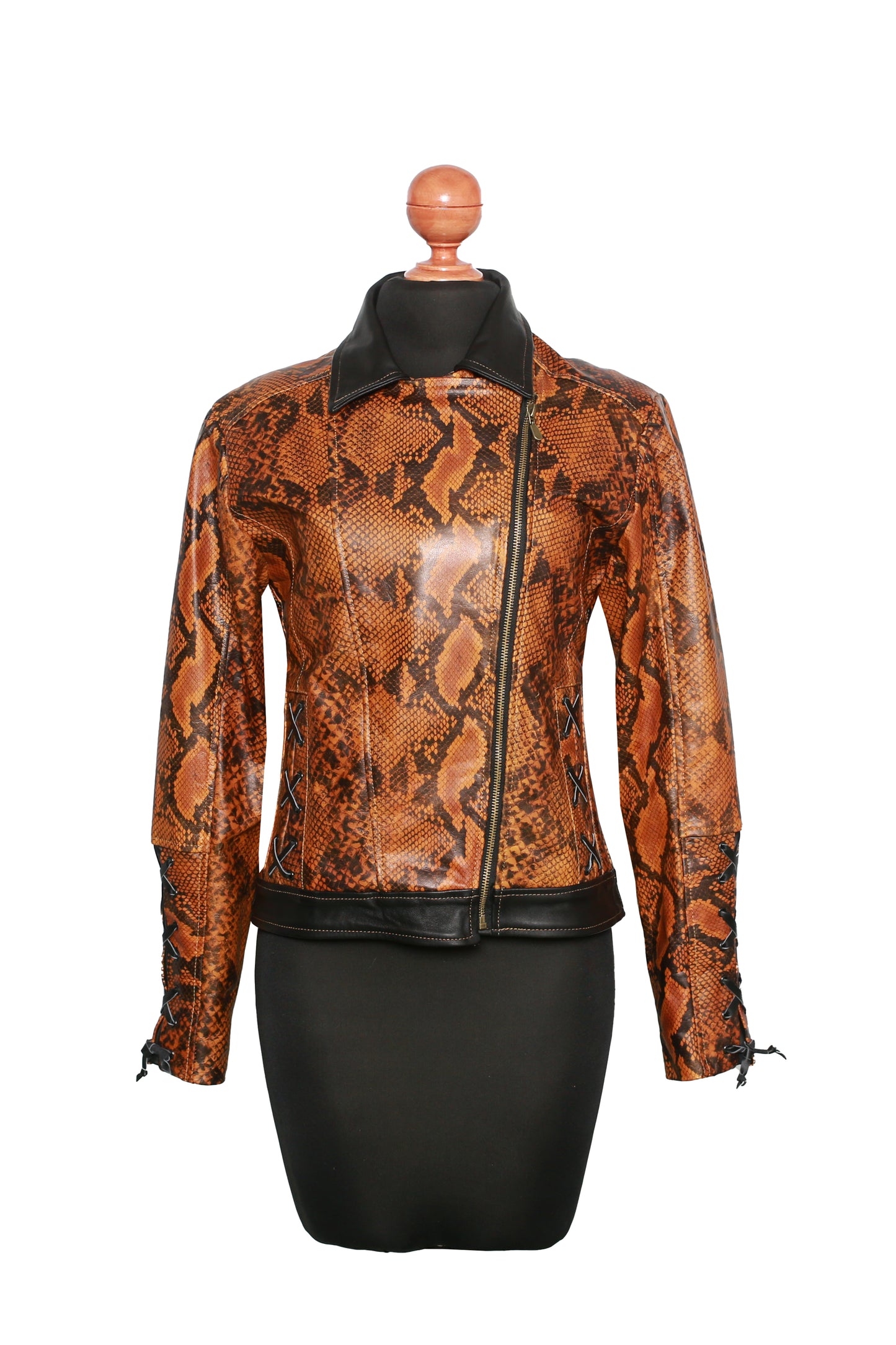 womens exotic leather coats dallas