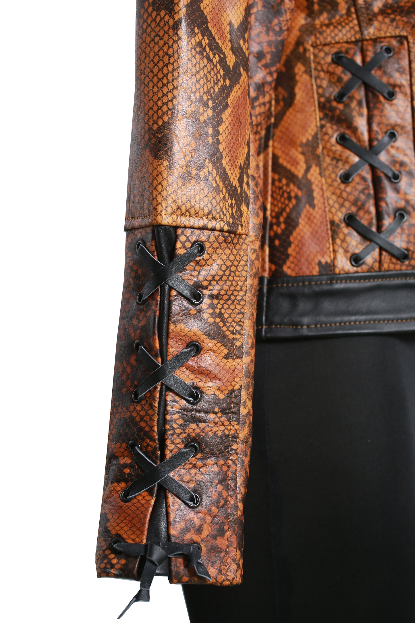 womens exotic leather coats miami