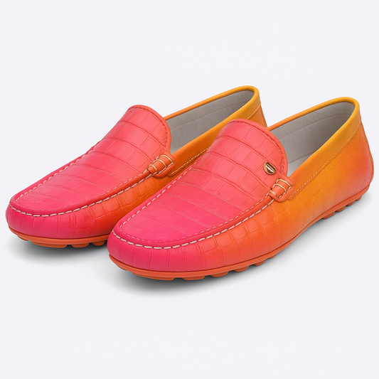 Fiesta Glow Embossed Loafers