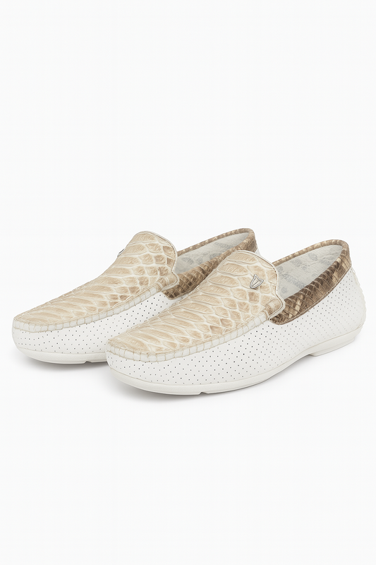 Genuine Python Dress Loafers