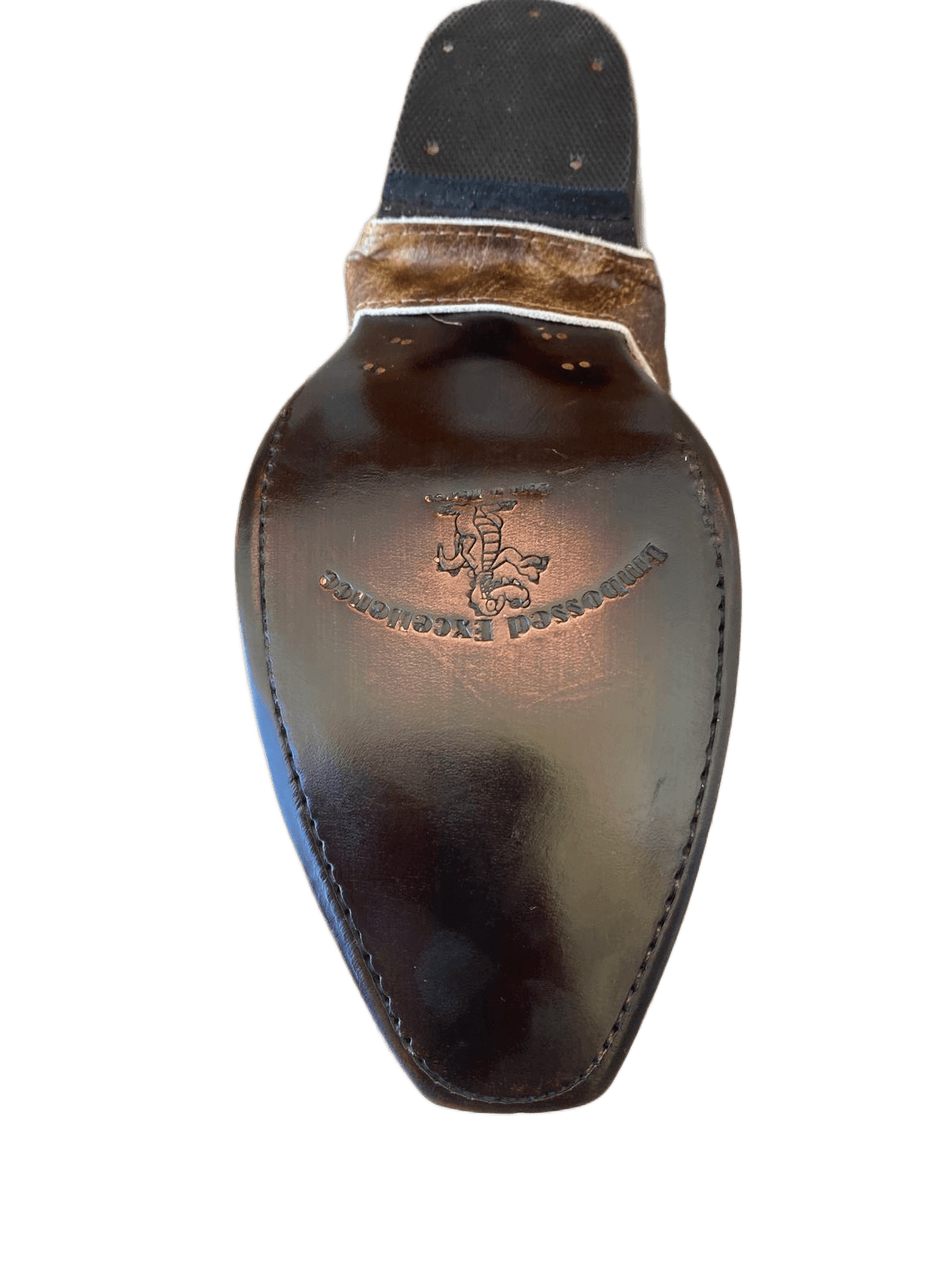 Brown Handcrafted Leather Cowboy Boot texas