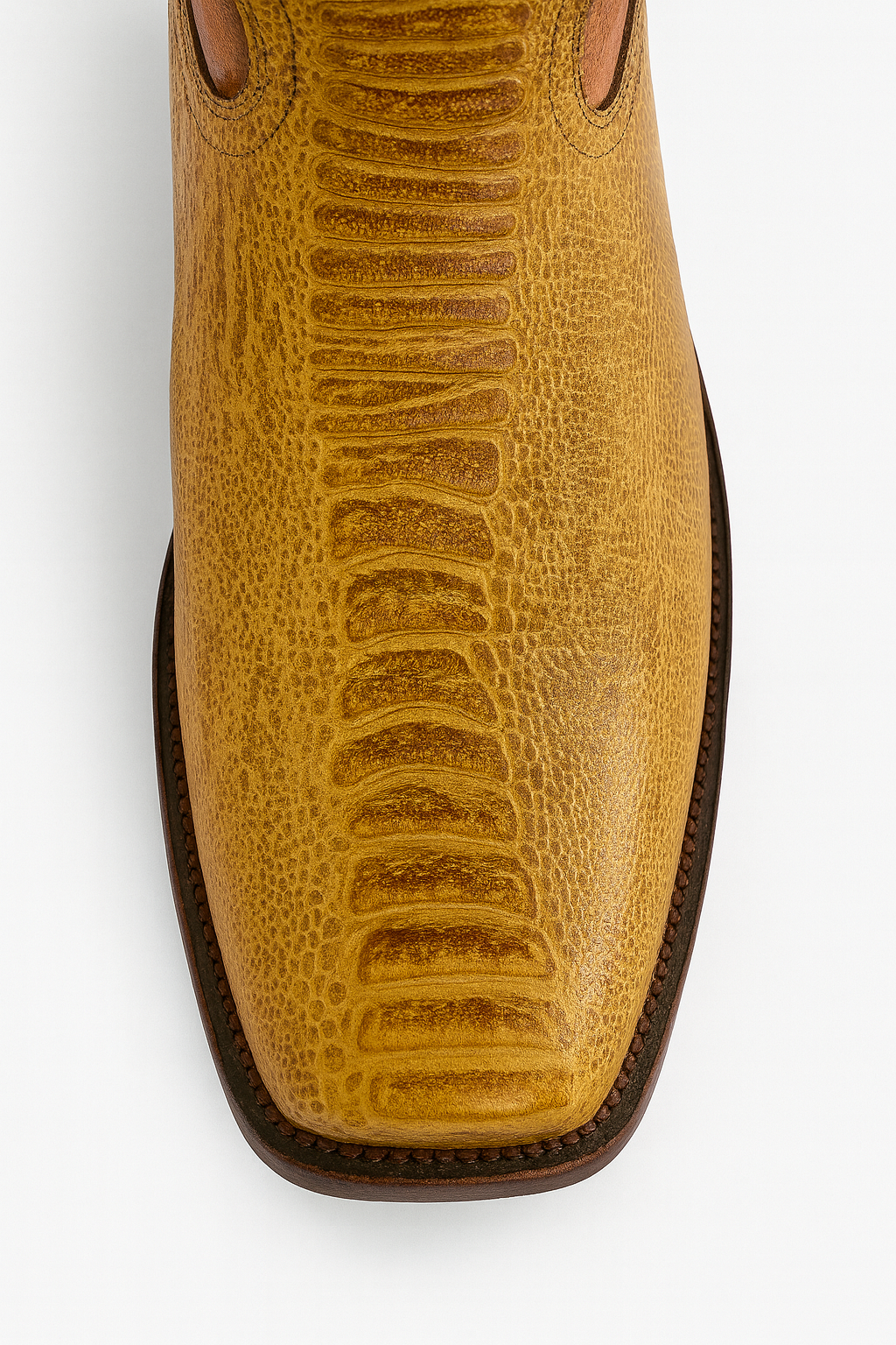 Exotic Western Cowboy Boots – Embossed Ostrich Leg