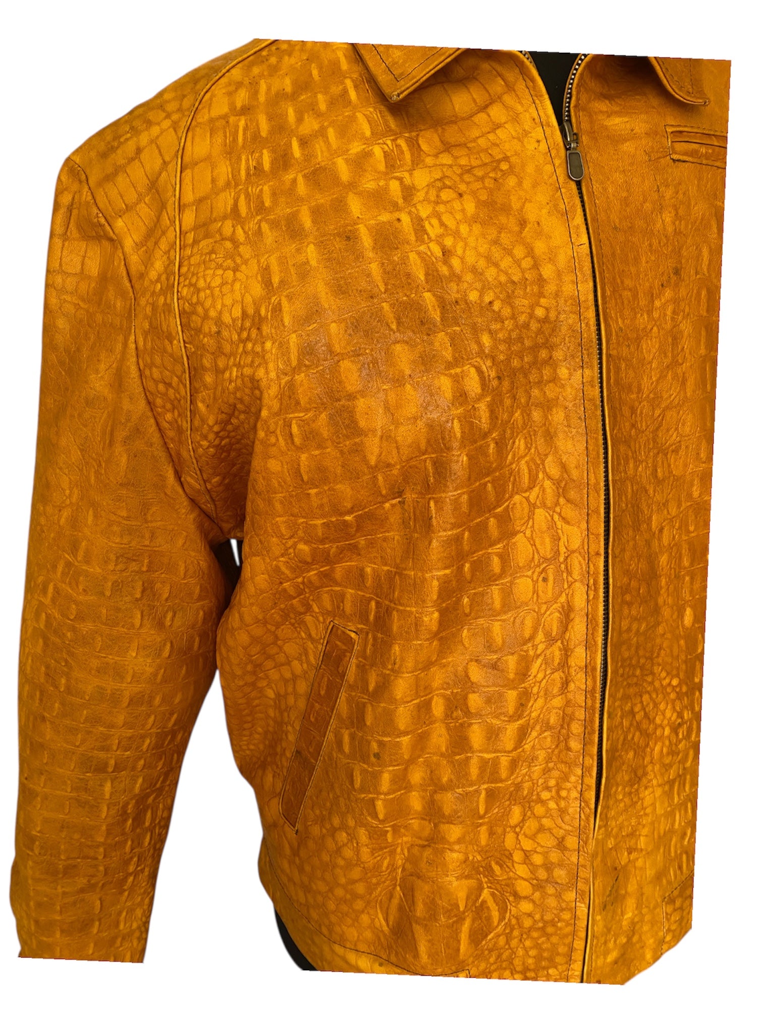 Crocodile Leather Jacket for Men new york