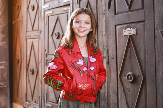 Kids' Leather Jacket - 16