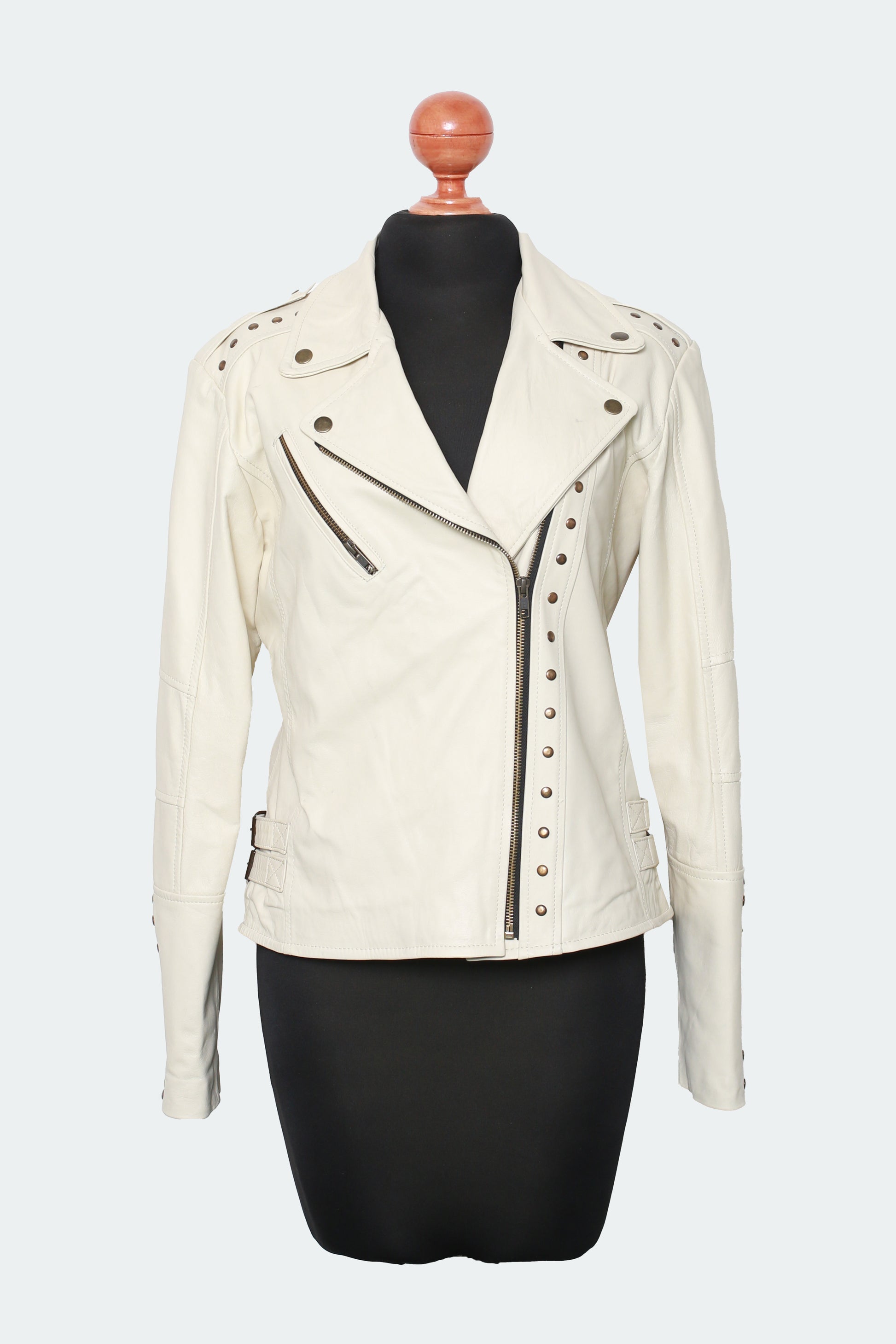 Off-White Biker Jacket – Stud Detail Edition