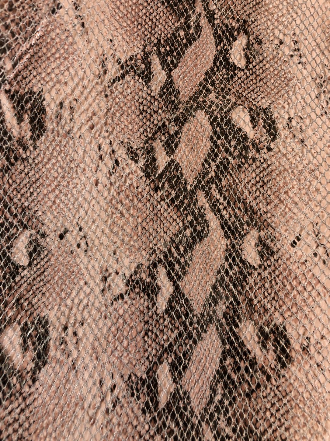 Handcrafted blush python leather jacket slim fit — Phoenix AZ