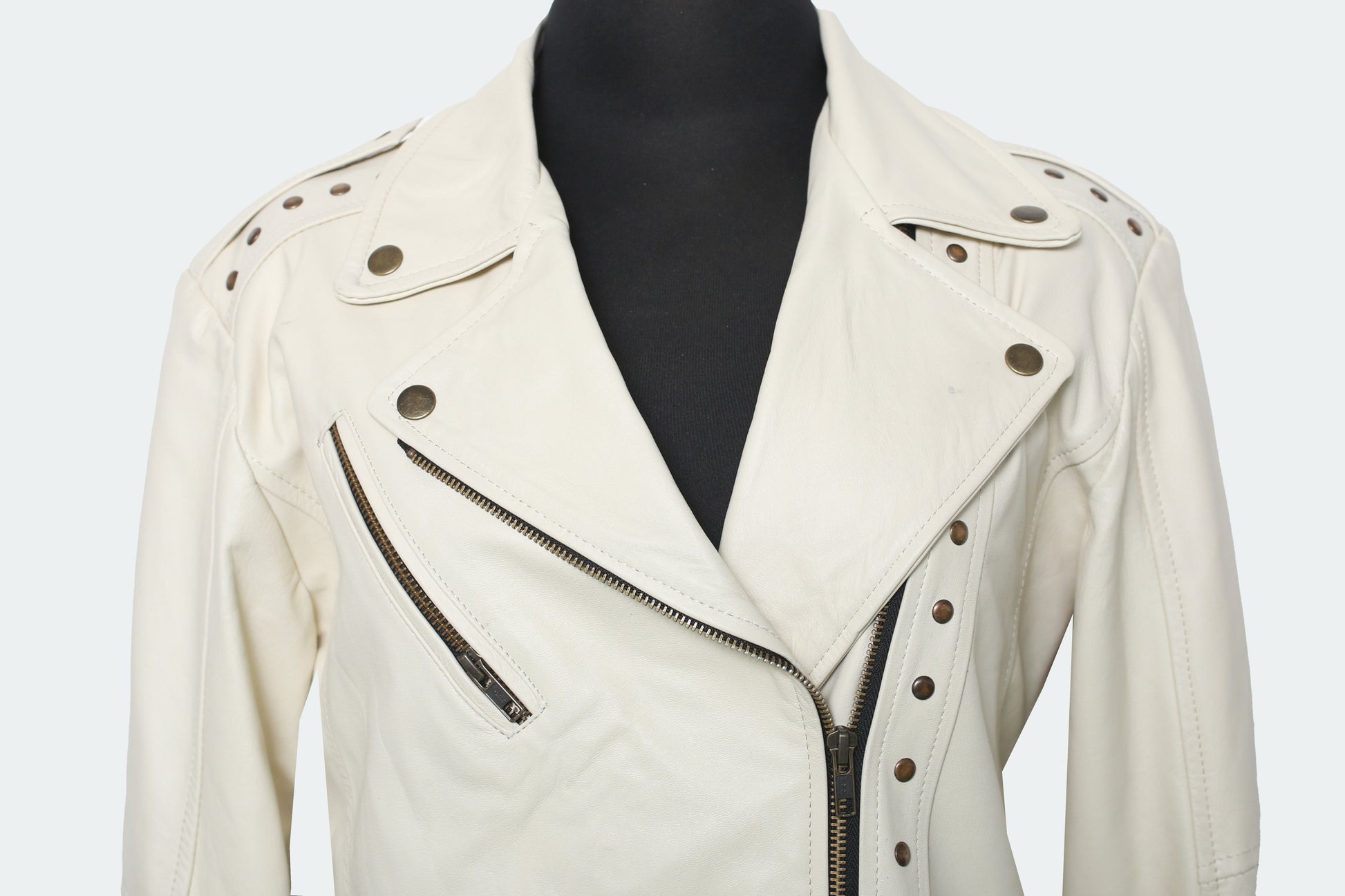 womens Off-White Biker Jacket dallas
