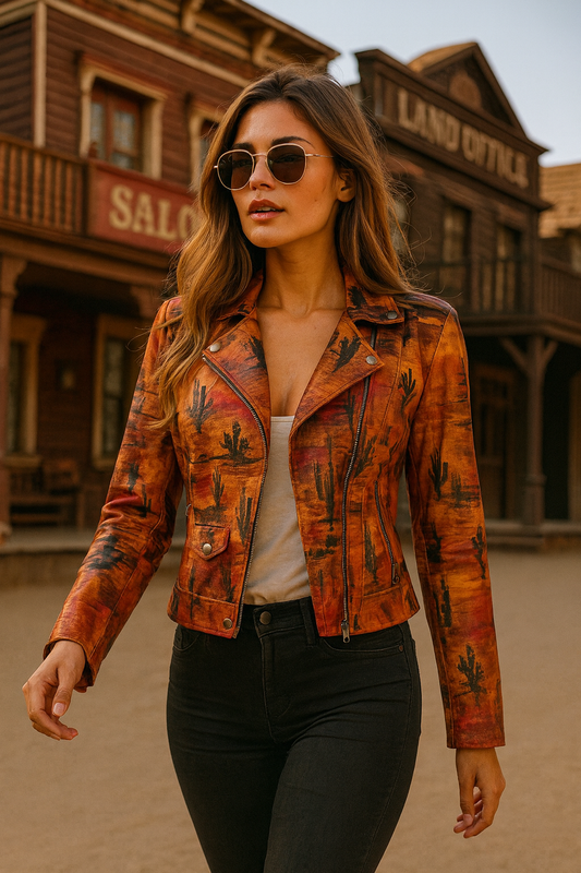 womens Wind Western Jacket – Sunset Leather Moto florida